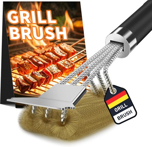 Grillbürste messing mit - messing,