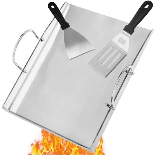 Edelstahl plancha grillplatte - edelstahl,