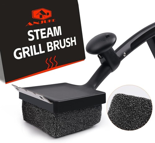 Grillbürste 1 gusseisen - grillbürste, 4-in-1