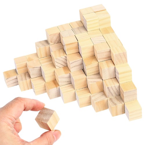 130 holz würfel 2cm kleine - holz,