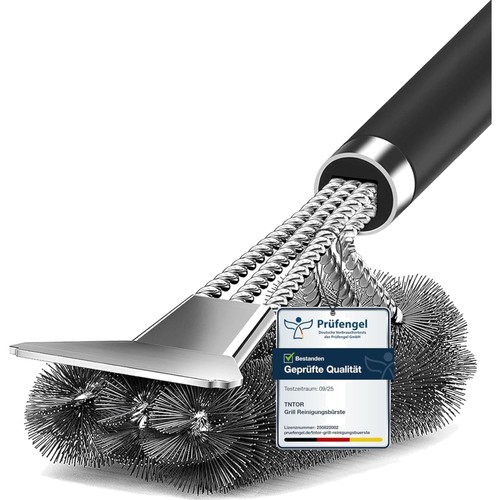 Grillbürste edelstahl mit - grillbürste,