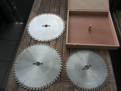 3er set kreissägeblatt - set, hm-